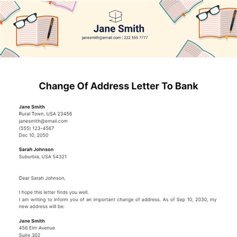 m and t bank change of address